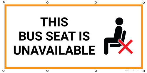 This Bus Seat Is Unavailable with Icon - Banner