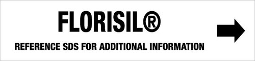 Florisil¬Æ [CAS# 1343-88-0] - GHS Pipe Marking Label