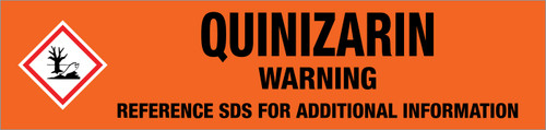 Quinizarin [CAS# 81-64-1] - GHS Pipe Marking Label