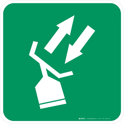 Search and Rescue Transponder Safe Condition - ISO Floor Sign