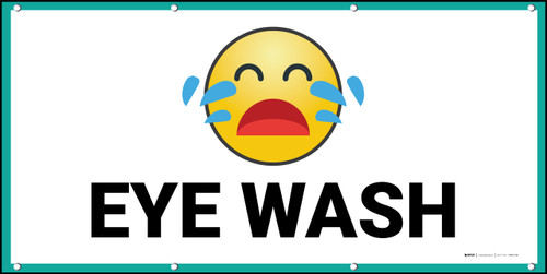 Eye Wash with Emojis - Banner
