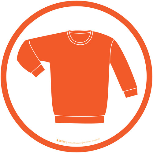 Womens Sweaters Icon Circle - Floor Sign