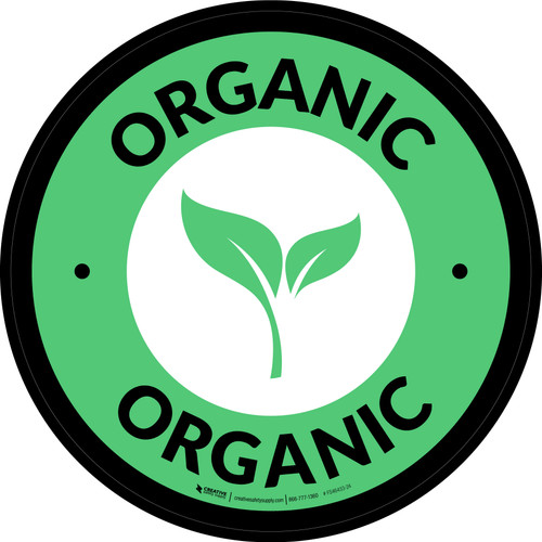 Organic Circle - Floor Sign