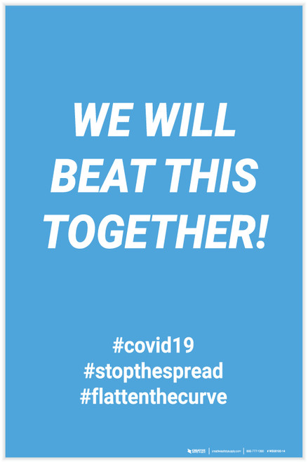 We Will Beat This Together - Label