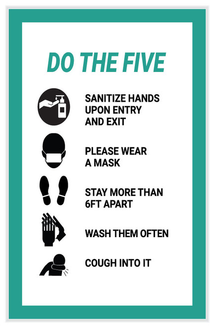 Do The Five Retail Portrait - Label