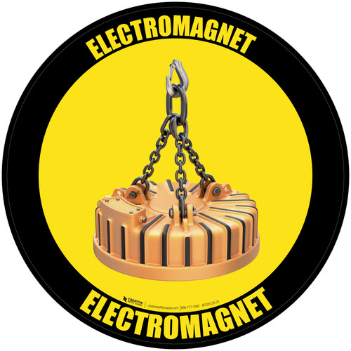 Electromagnet - Floor Sign