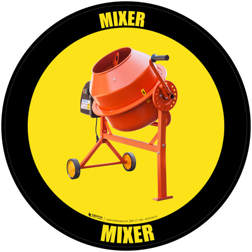 Mixer - Floor Sign