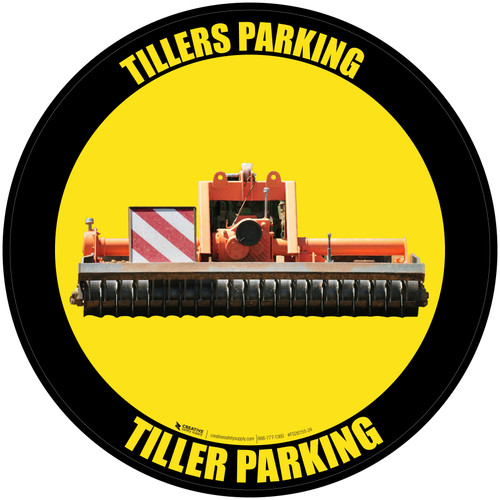 Tillers Parking - Floor Sign