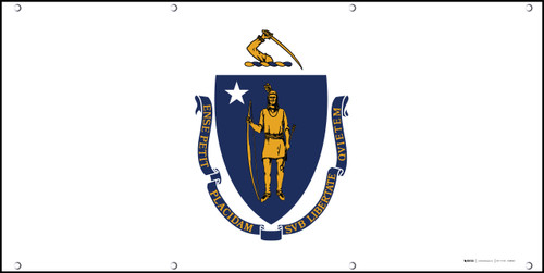 Massachusetts State Flag - Banner