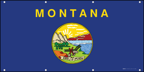 Montana State Flag - Banner