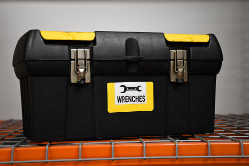 Tool Box Label Holder - Pack of 10