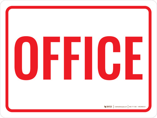 Office Landscape - Wall Sign