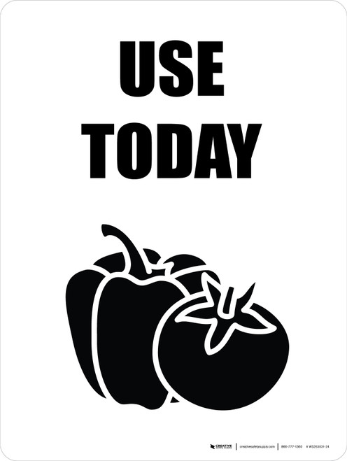 Use Today with Icon Portrait - Wall Sign