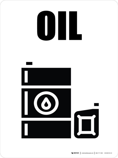 Oil with Icon Portrait - Wall Sign