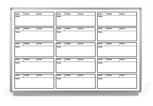 Patient Notes Dry-Erase Hospital Whiteboard