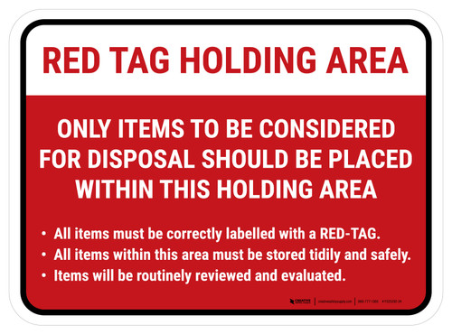 Quality Control: Certification Void if Seal broken Rectangle - Floor Sign