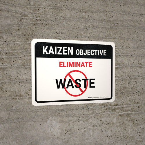 Kaizen Objective Landscape - Wall Sign