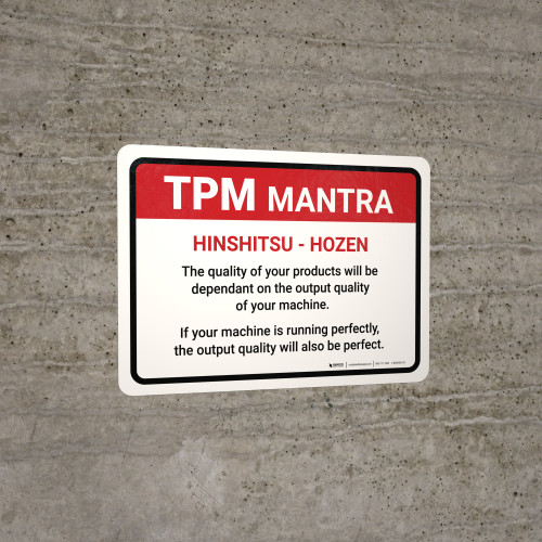 TPM Mantra Landscape - Wall Sign