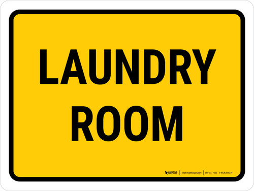 Laundry Room Landscape - Wall Sign
