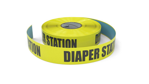 Diaper Station - Inline Printed Floor Marking Tape