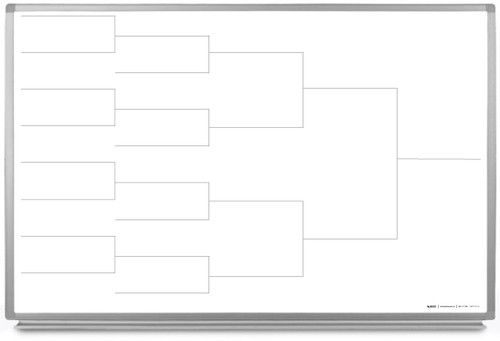 12 Team Bracket Whiteboard