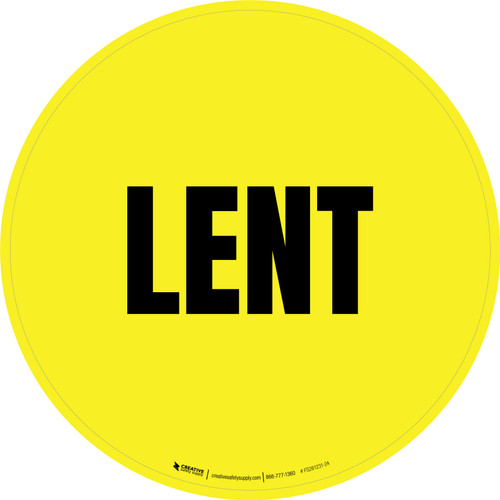 LENT De-Chaussée Signe