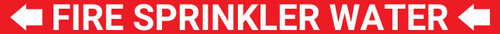 Fire Sprinkler Water