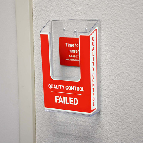 Quality Control (Failed) - Tag Holder