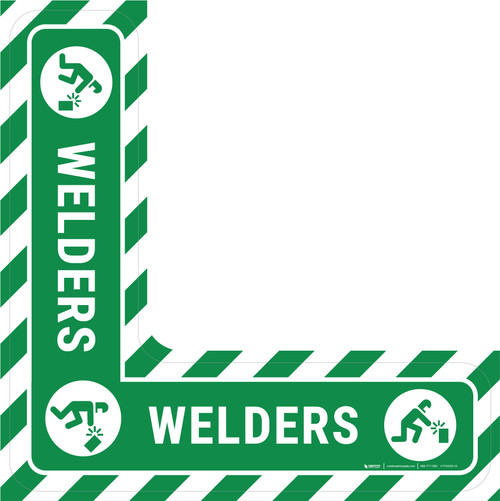 Welders - Floor Sign Corner
