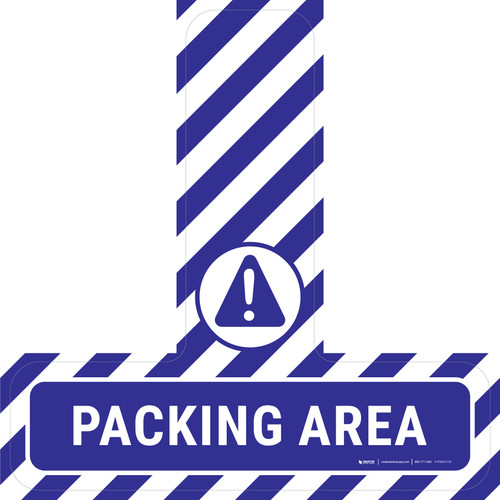 Packing Area - Floor Sign T's