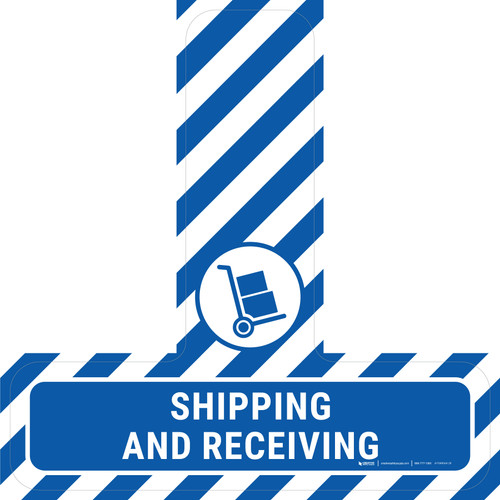 Shipping and Receiving - Floor Sign T's