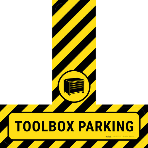 ToolBox Parking - Floor Sign T's