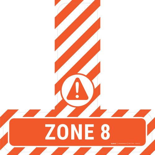 Zone 8 - Floor Sign T's