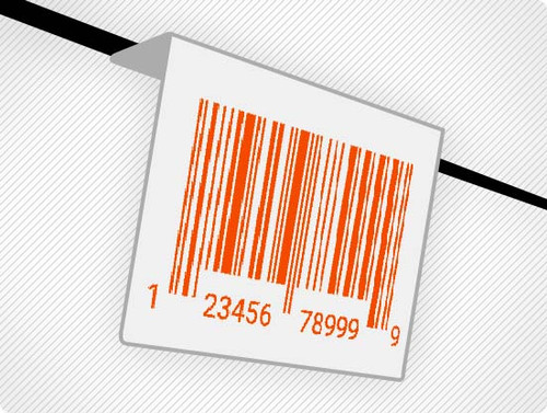 Custom Hanging Barcode Sign