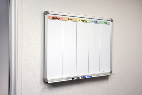 Scrum Board Whiteboard