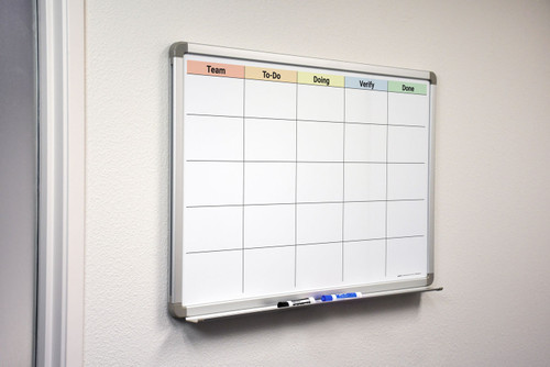 Scrum Board V2 Whiteboard