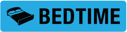 Bedtime - Pharmaceutical Auxiliary Label