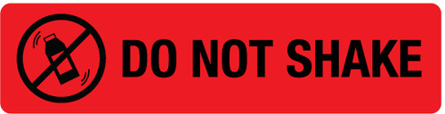 Do Not Shake - Pharmaceutical Auxiliary Label