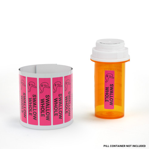 Swallow Whole - Pharmaceutical Auxiliary Label