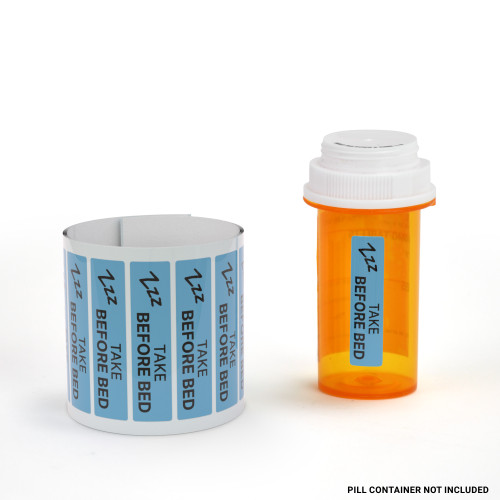 Take Before Bed - Pharmaceutical Auxiliary Label