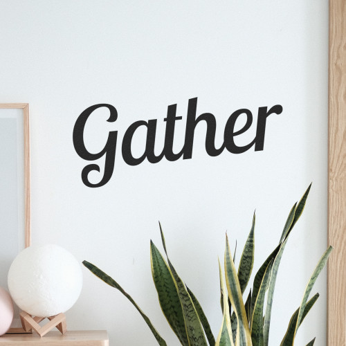 Gather (Script) - Wall Decor