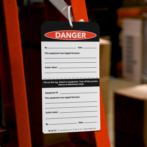 Danger - Tear-Off Tag
