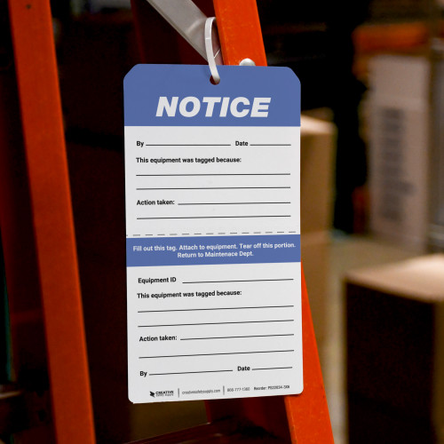 Notice - Tear-Off Tag