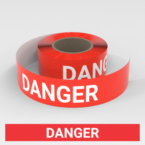 Danger - Smart Stripe Inline Printed Floor Tape