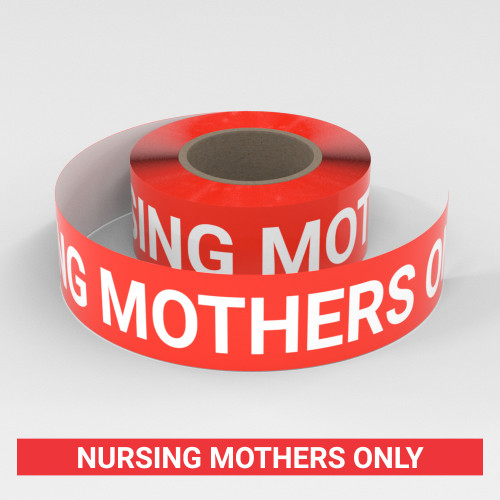 Nursing Mothers Only - Smart Stripe Inline Printed Floor Tape