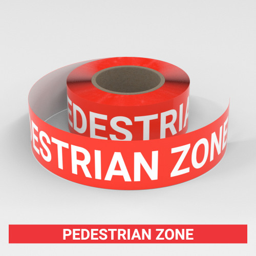 Pedestrian Zone - Smart Stripe Inline Printed Floor Tape