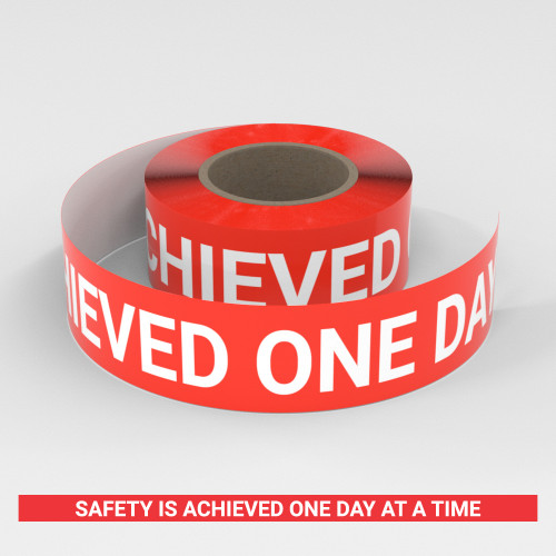 Safety Is Achieved One Day At A Time - Smart Stripe Inline Printed Floor Tape