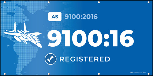 AS 9100:2016 - Banner