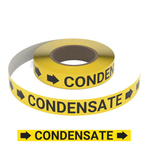 Condensate (Yellow) - Pipe Marking Roll