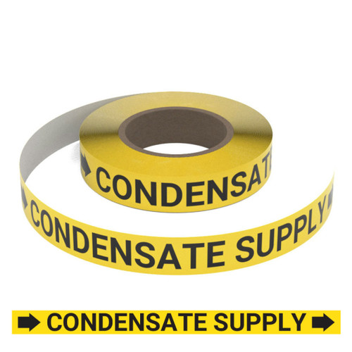 Condensate Supply - Pipe Marking Roll